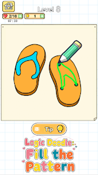 Image 0 for Logic Doodle: Fill the Pa…