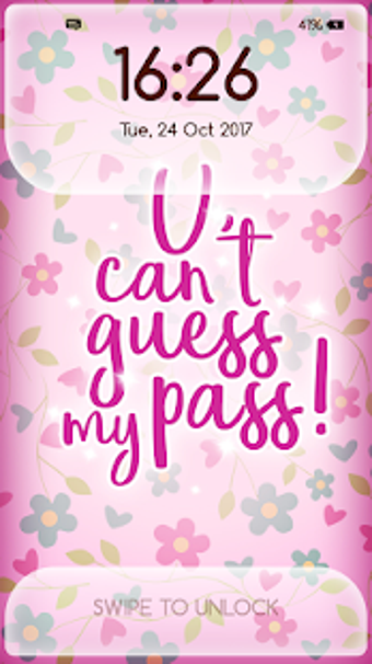 Imagen 2 para Girly Lock Screen Wallpap…
