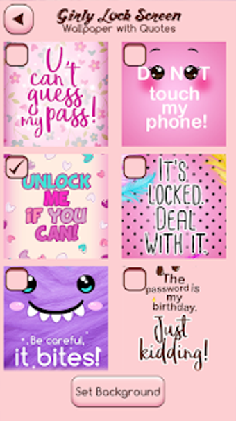 Imagen 0 para Girly Lock Screen Wallpap…
