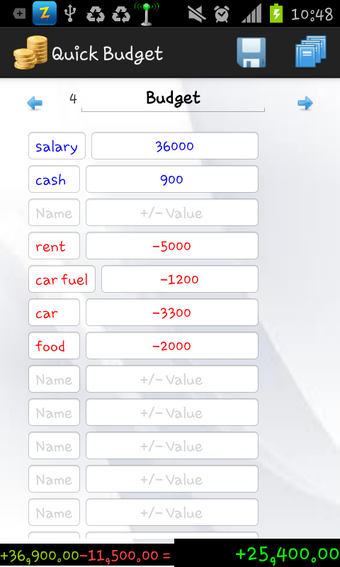 Image 0 for Quick Budget