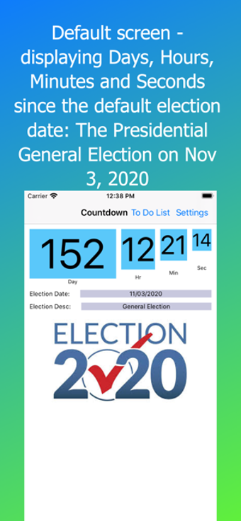 Image 0 for Election Countdown 3 2 1