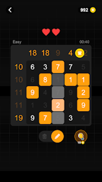 Image 0 for Number Puzzle: Sum Match