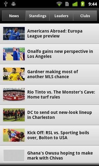 Image 0 for MLS MatchDay 2011