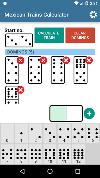 Image 2 for Mexican Train Domino Calc