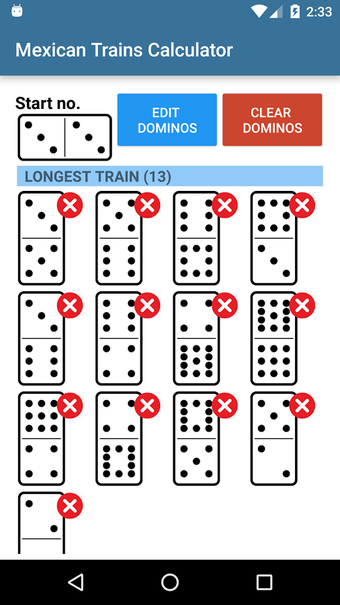 Image 0 for Mexican Train Domino Calc