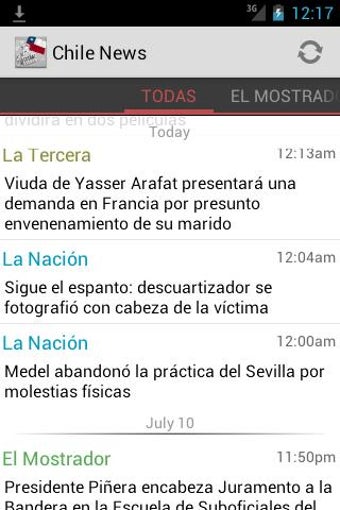 Imagen 1 para Chile Notcias
