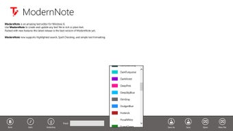 Imagen 1 para ModernNote for Windows 8