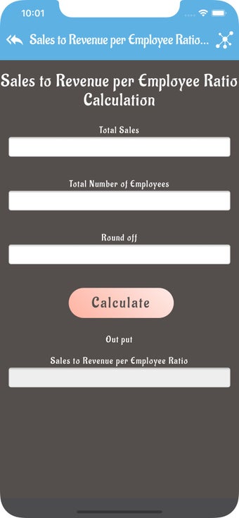 Image 1 for Financial Ratio Tool