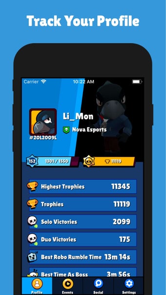 Imagen 2 para Brawl Stats for Brawl Sta…