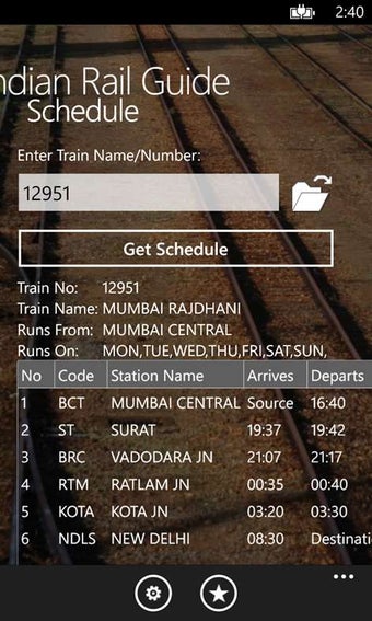 Image 0 for Indian Rail Guide for Win…