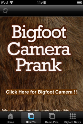 Image 3 for Bigfoot Camera Prank