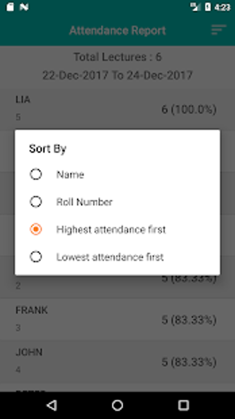 Image 2 for Easy Attendance