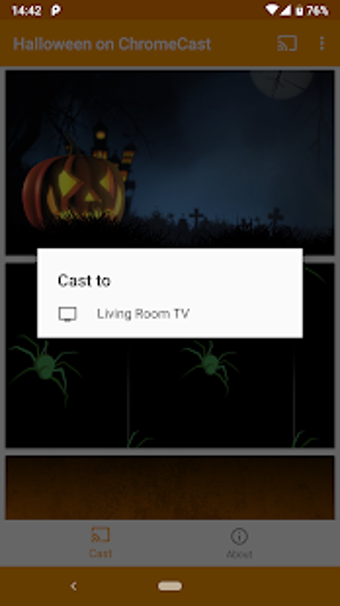 Imagen 1 para Halloween on Chromecast