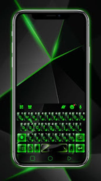 Image 1 for Green Glass Tech Keyboard…