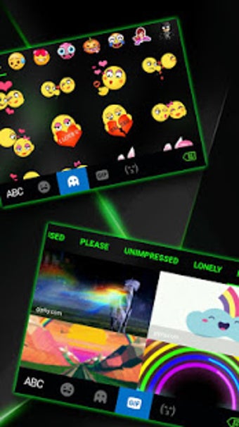 Image 3 for Green Glass Tech Keyboard…