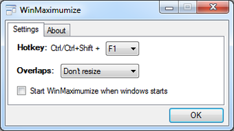 Image 0 for WinMaximumize