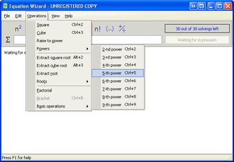 Image 0 for Equation Wizard