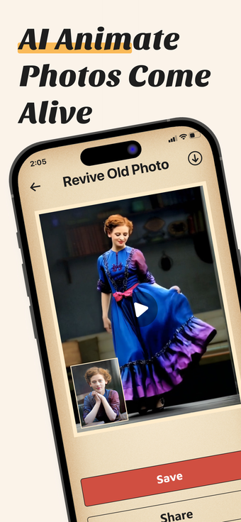 Image 0 for PhotoRevive AI:AnimateRes…