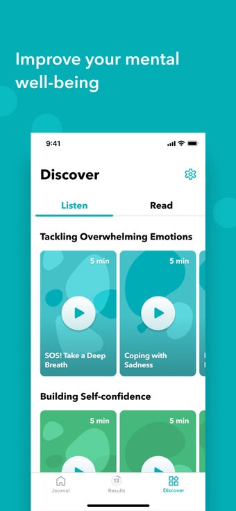 Moodpath: Depression & Anxiety Screen Captures 2