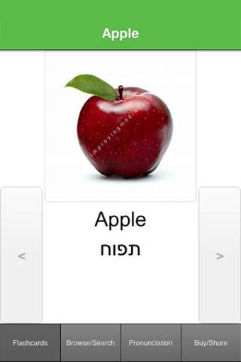 Imagen 0 para Hebrew Flashcards with Pi…