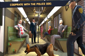 Image 0 for Police Dog : City Subway …