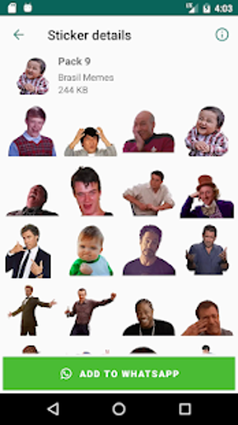 Imagen 1 para Brasil Memes Stickers for…