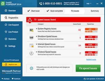 Image 1 for TweakBit PCSpeedUp