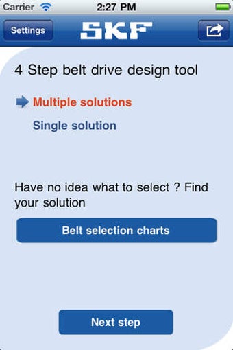 Imagen 0 para SKF Belt Calc