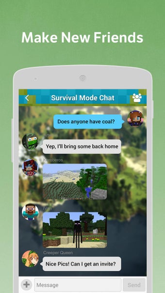 Imagen 2 para Crafters Amino for Minecr…
