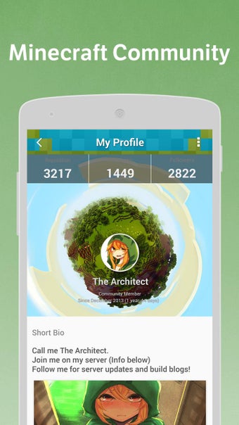 Imagen 0 para Crafters Amino for Minecr…