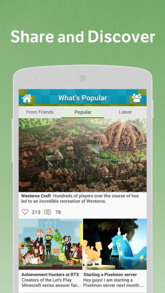 Imagen 1 para Crafters Amino for Minecr…