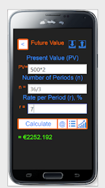 Image 2 for FV & PV Calculator