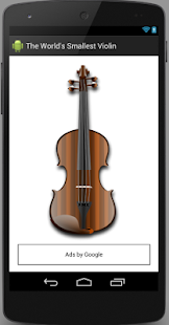 Image 0 for The World's Smallest Viol…