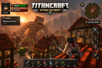 Imagen 0 para TITANCRAFT : Attack On Cr…