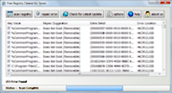Image 0 for Free Registry Cleaner for…