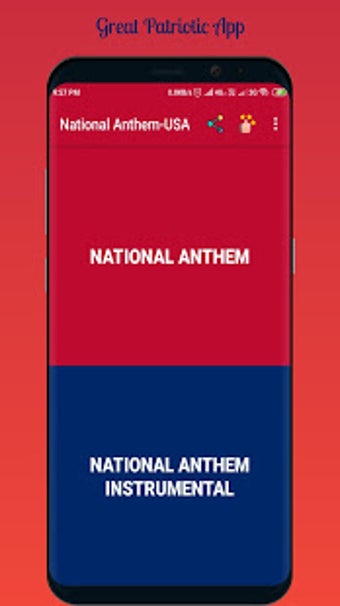 Imagen 1 para USA National Anthem - Sta…