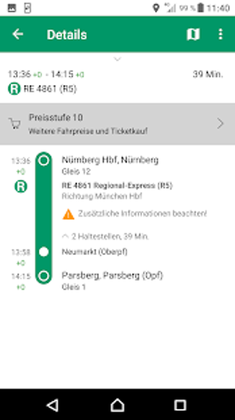 Image 1 for VGN Fahrplan & Tickets