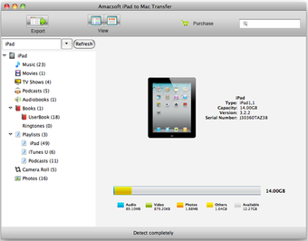 Imagen 0 para Amacsoft iPad to Mac Tran…
