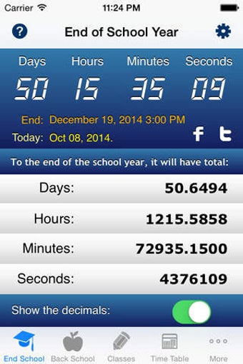 Image 0 for School Countdown - A Smar…
