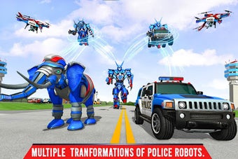 Image 0 for Police Elephant Robot Gam…