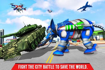 Image 2 for Police Elephant Robot Gam…
