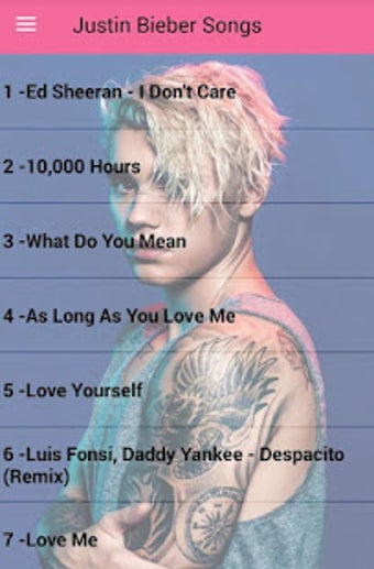 Image 0 for Justin Bieber Songs Offli…