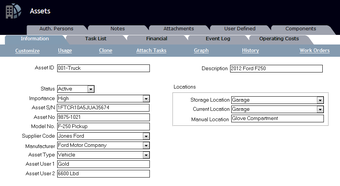 Imagen 1 para FaciliWorks Desktop CMMS