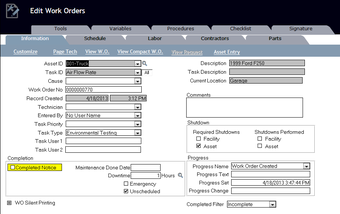 Imagen 1 para FaciliWorks Desktop CMMS