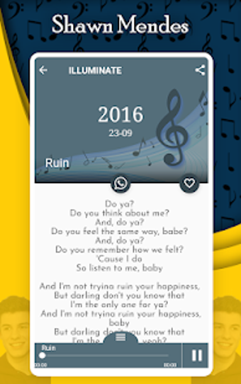 Image 2 for Music Player - Shawn Mend…