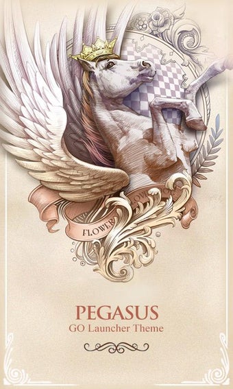 Image 0 for Pegasus GO Launcher Theme