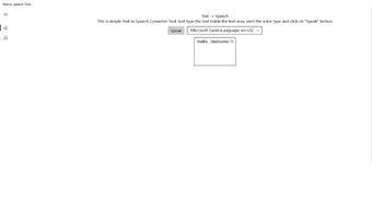 Image 0 for Text to Speech Tool for W…