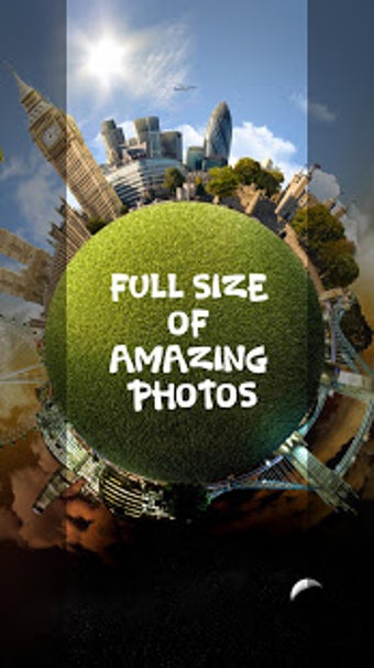 Image 1 for Tiny Planet - Globe Photo…