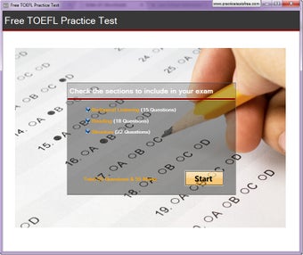 Image 1 for Free TOEFL Practice Test