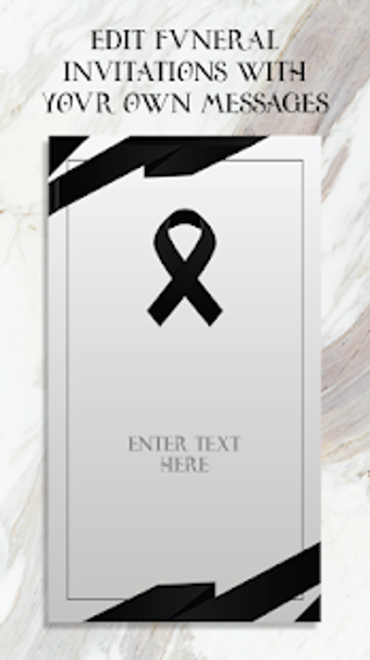 Image 2 for Death Invitation Card Mak…